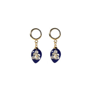 Aretes memorable azul