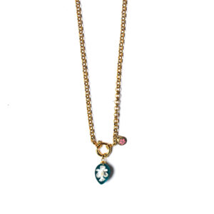 Cadena memorable azul