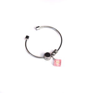 Pulsera Resplandece Rosa - plateada