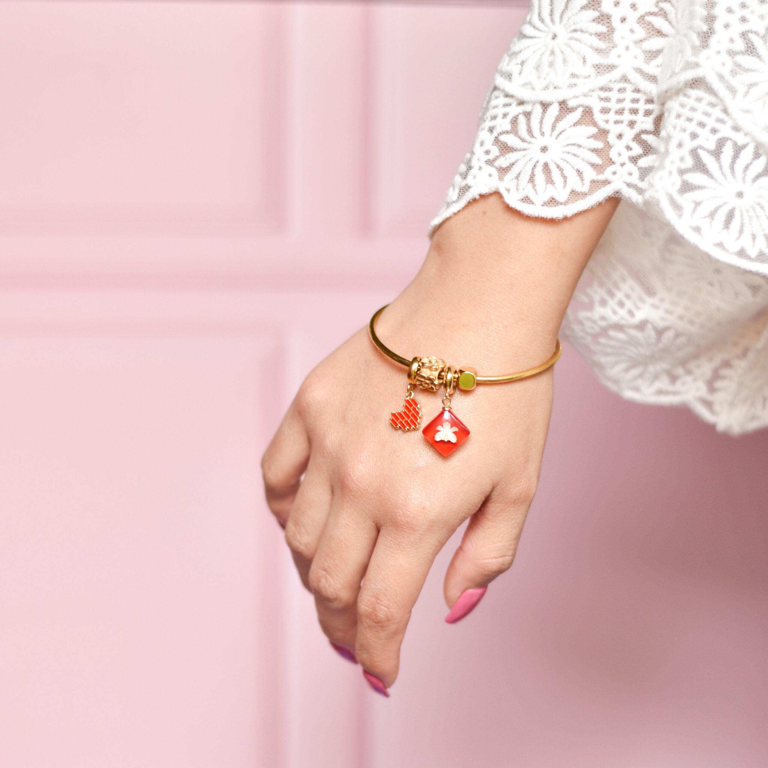 Pulsera Amore rojo - Imagen 2