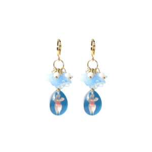 Aretes Vida azul