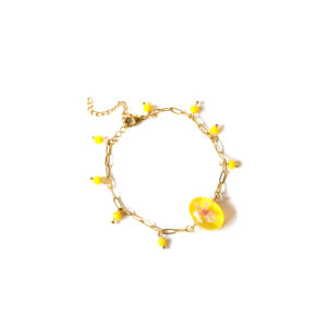 Pulsera vida amarilla