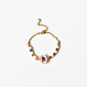 Pulsera  Etérea blanca