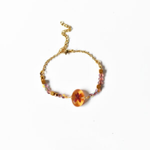 Pulsera Etérea mostaza